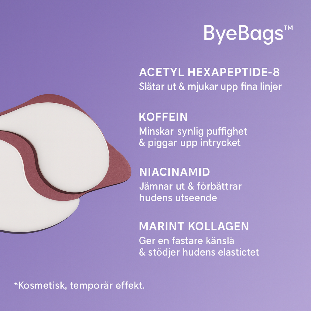 ByeBags™ - Säg hejdå till påsar under ögonen